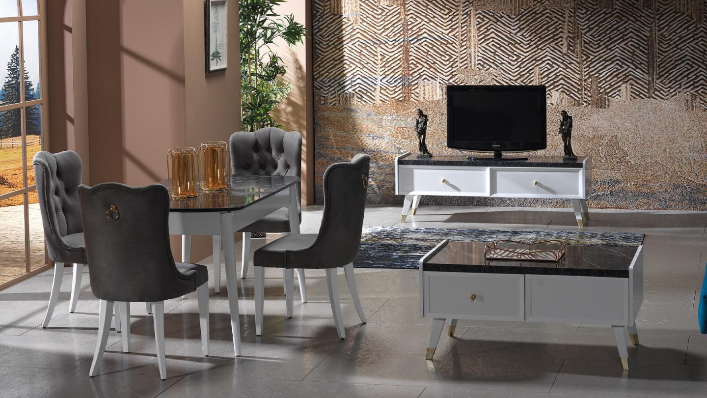 Erva Ceviz Mini Yemek Odası