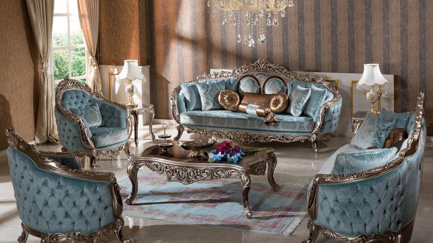 Pekin Bronz Koltuk Takımı