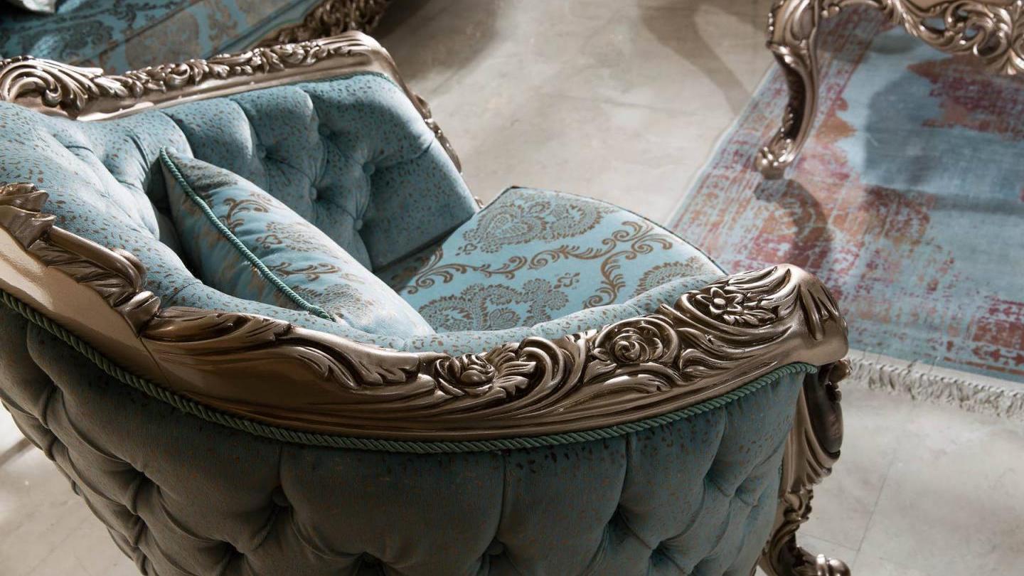 Pekin Bronz Koltuk Takımı