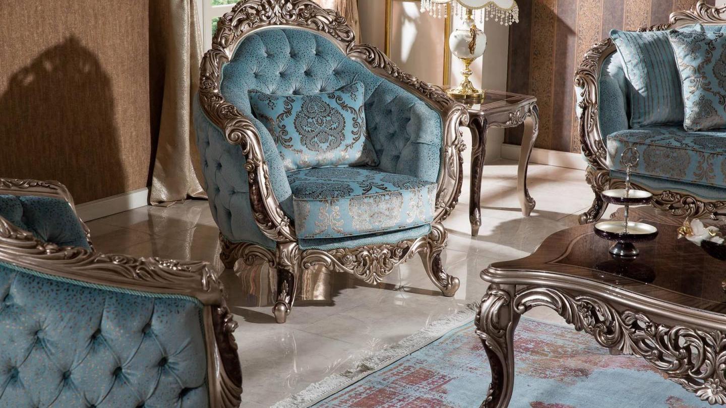 Pekin Bronz Koltuk Takımı