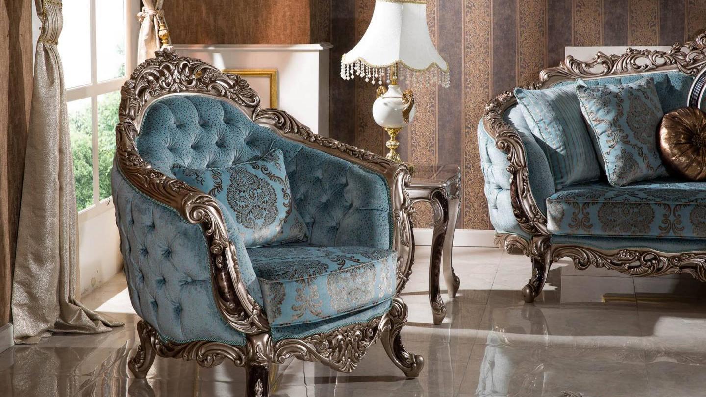 Pekin Bronz Koltuk Takımı