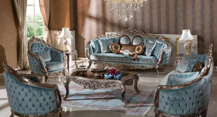 Pekin Bronz Koltuk Takımı