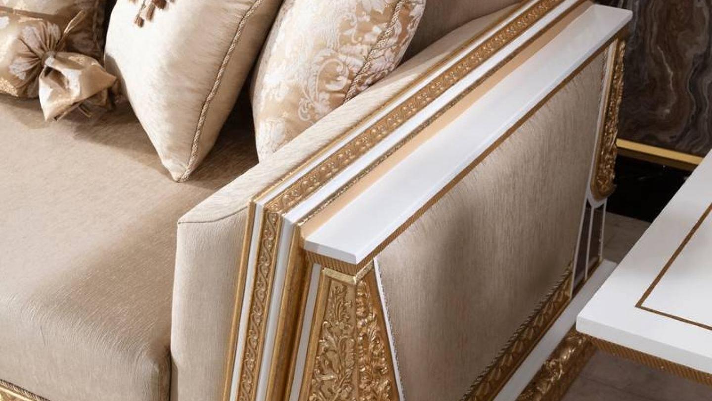 Konakri Cream Koltuk Takımı