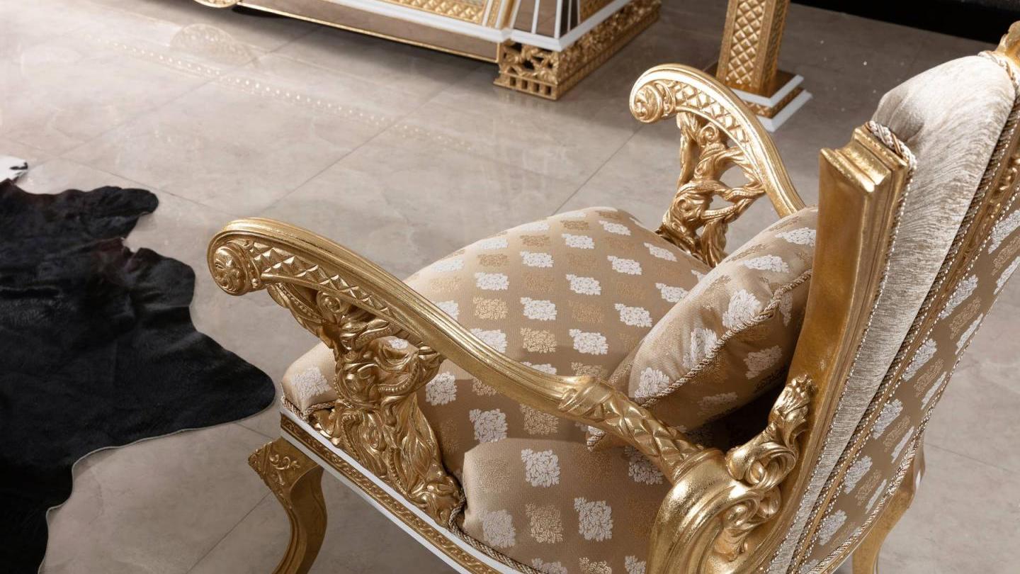 Konakri Cream Koltuk Takımı