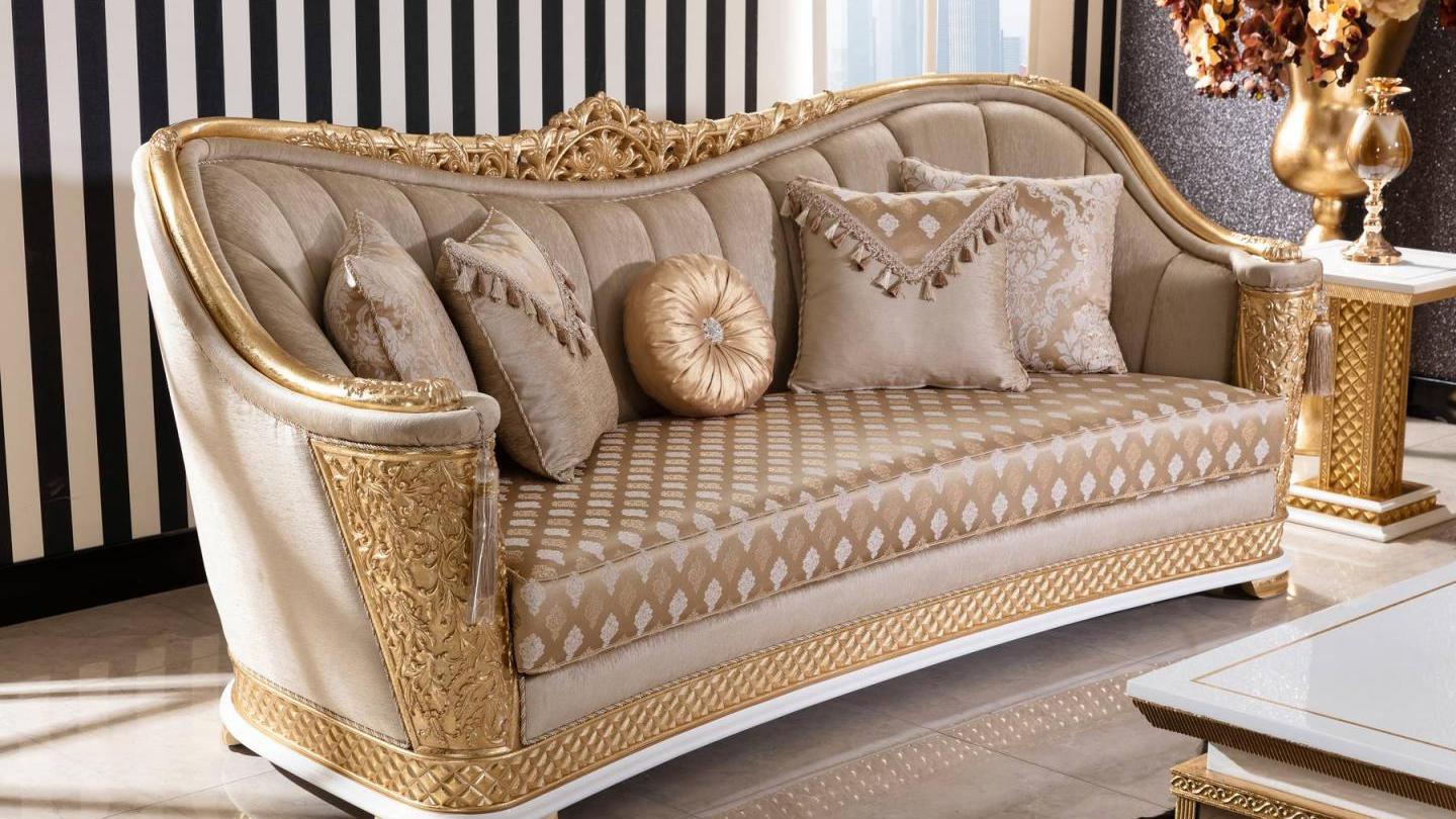 Konakri Cream Koltuk Takımı