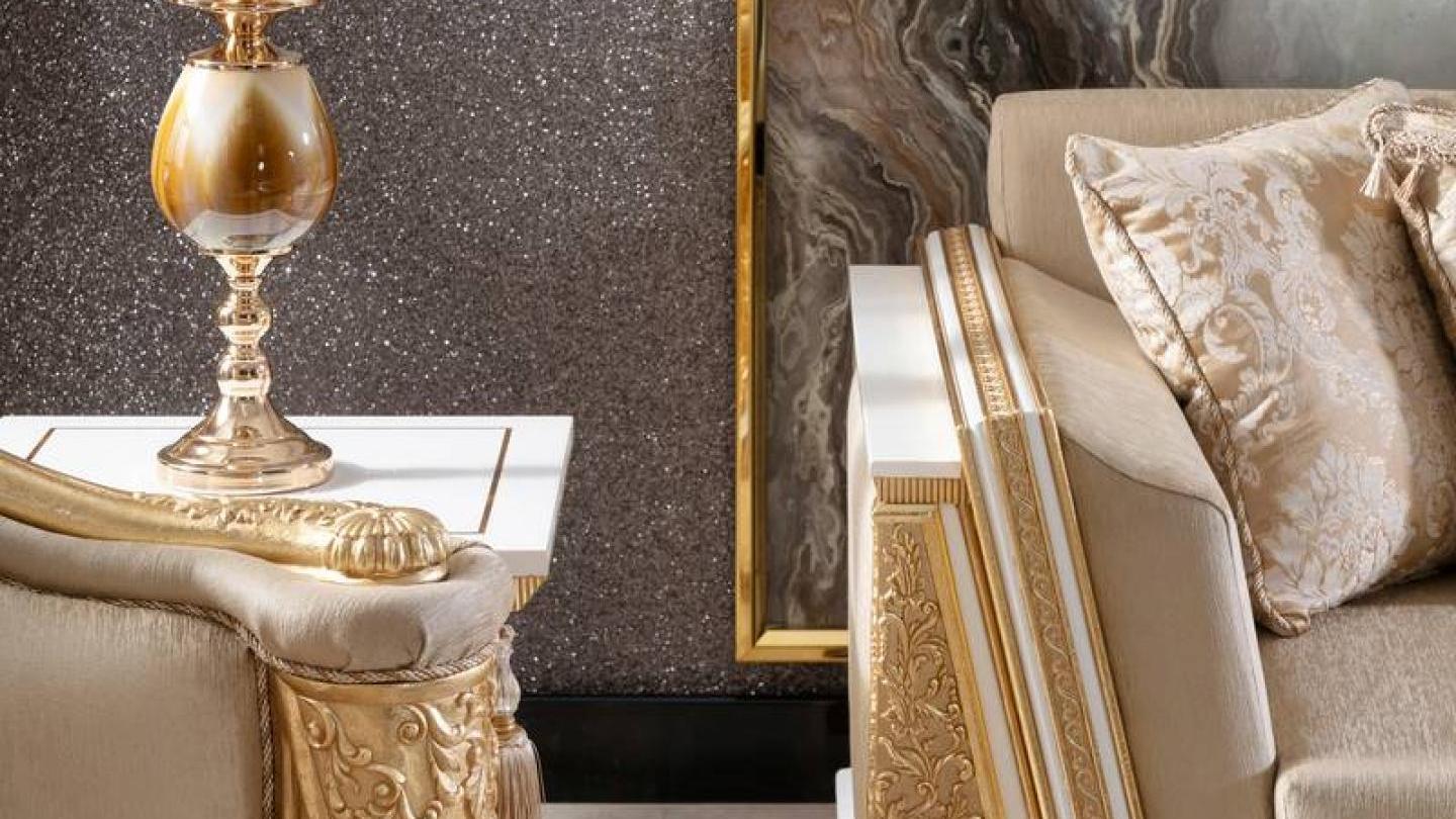 Konakri Cream Koltuk Takımı