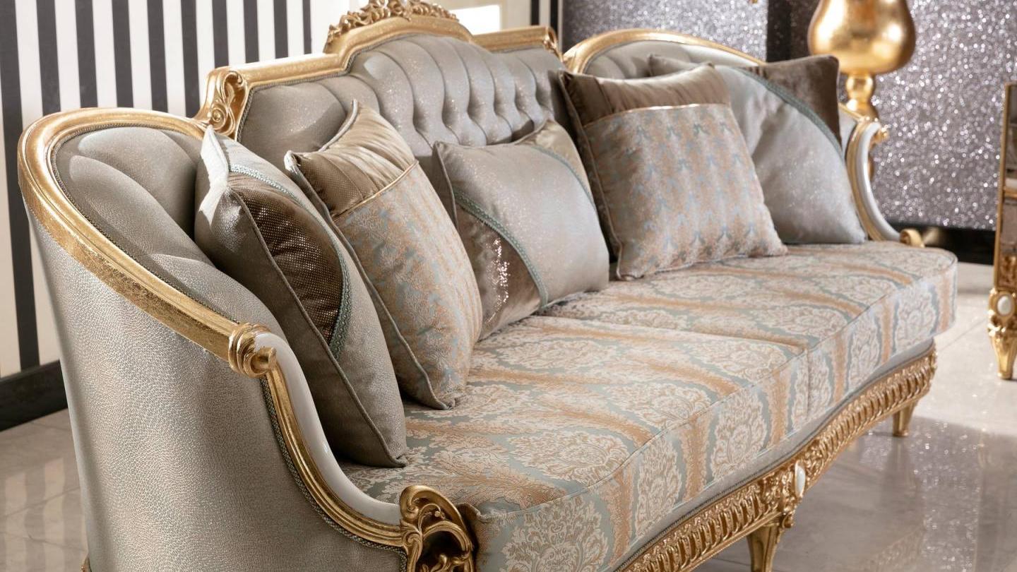 Roma Cream Koltuk Takımı