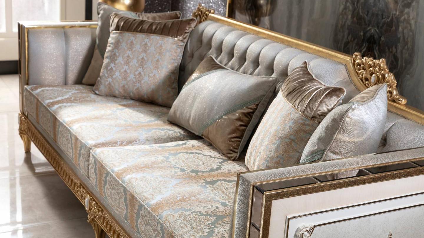 Roma Cream Koltuk Takımı