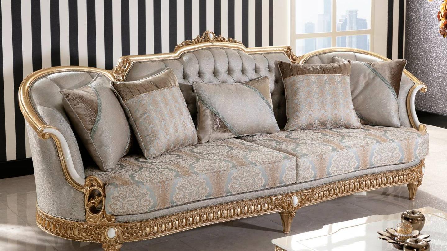 Roma Cream Koltuk Takımı