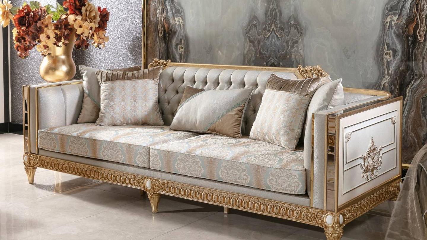 Roma Cream Koltuk Takımı