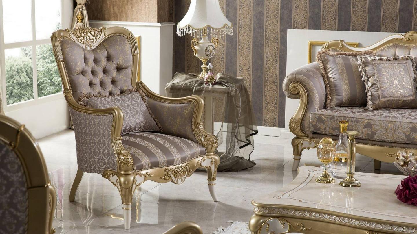 Kiev Cream Koltuk Takımı