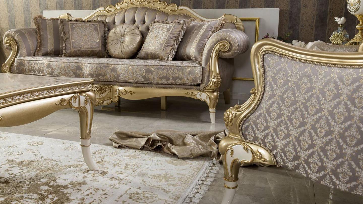 Kiev Cream Koltuk Takımı