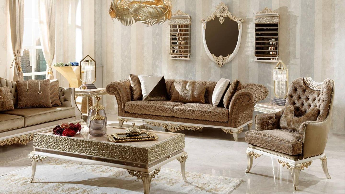 Luanda Cream Koltuk Takımı