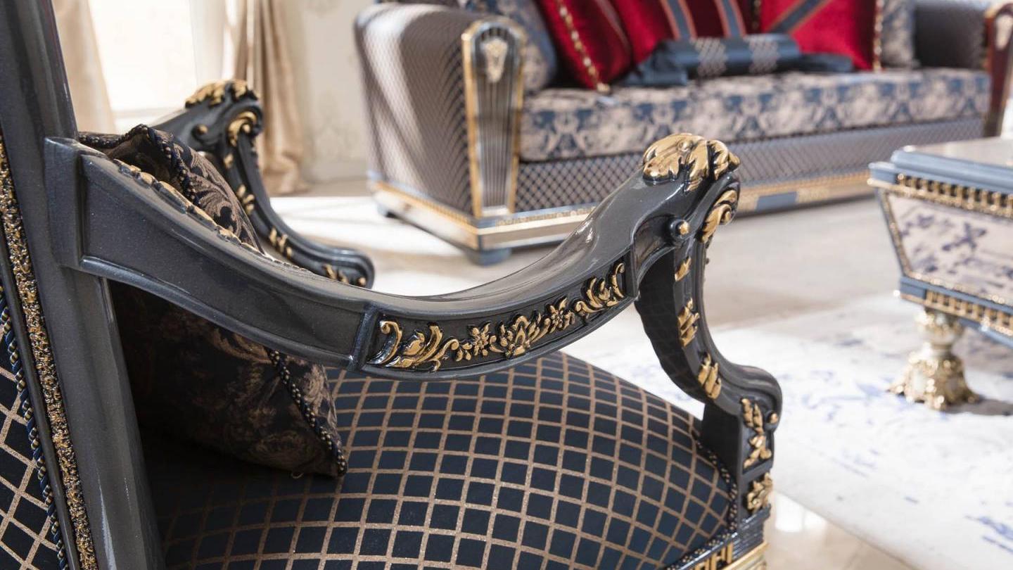 Bakü Blue Koltuk Takımı