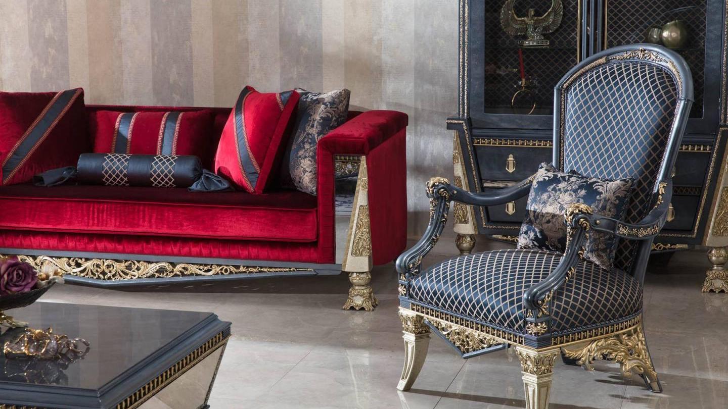 Bakü Blue Koltuk Takımı