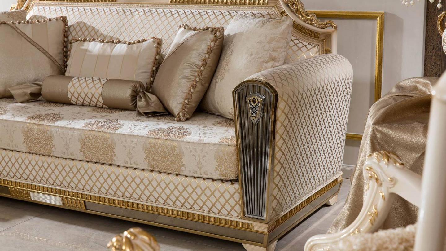 Bakü Cream Koltuk Takımı