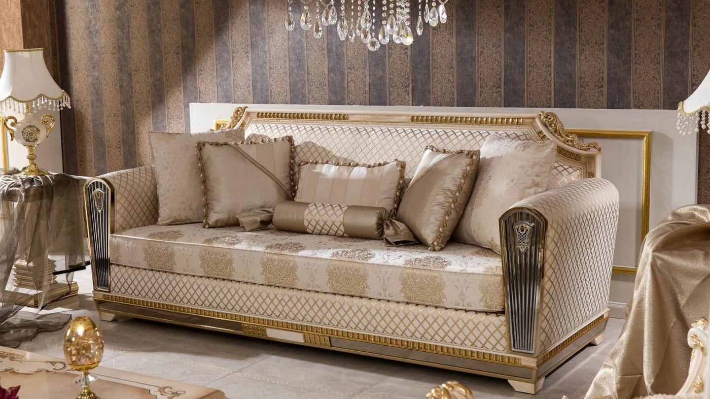 Bakü Cream Koltuk Takımı