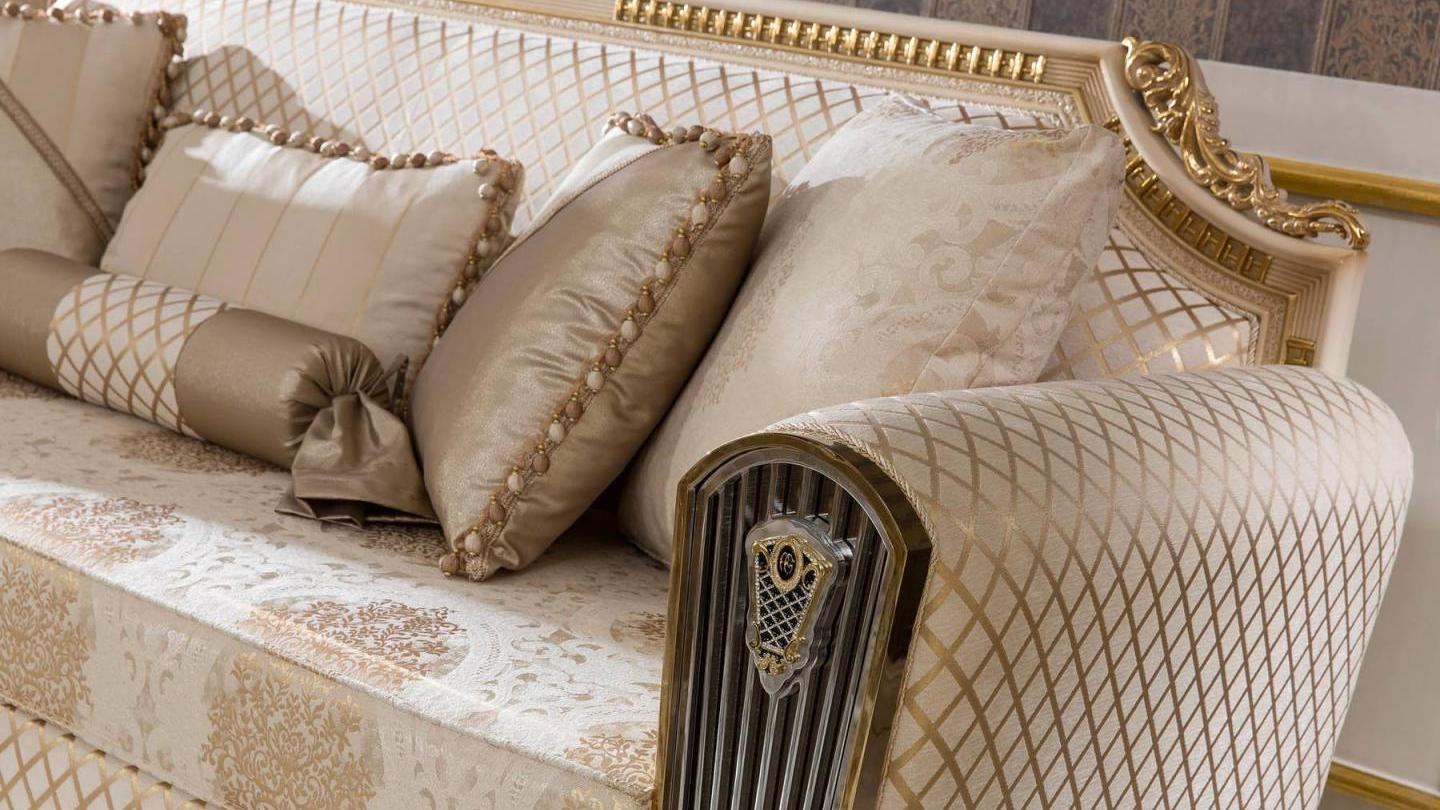 Bakü Cream Koltuk Takımı