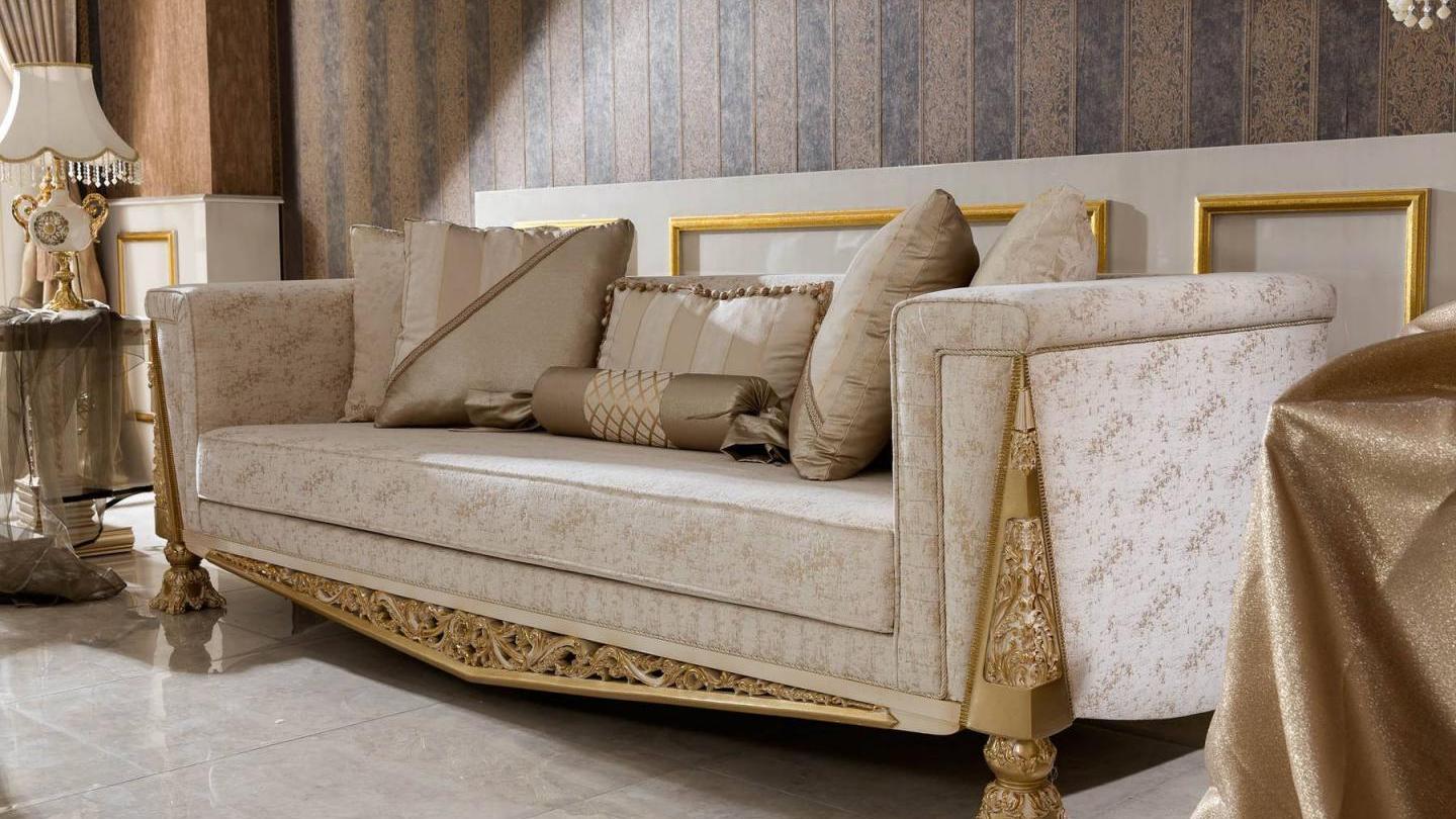 Bakü Cream Koltuk Takımı