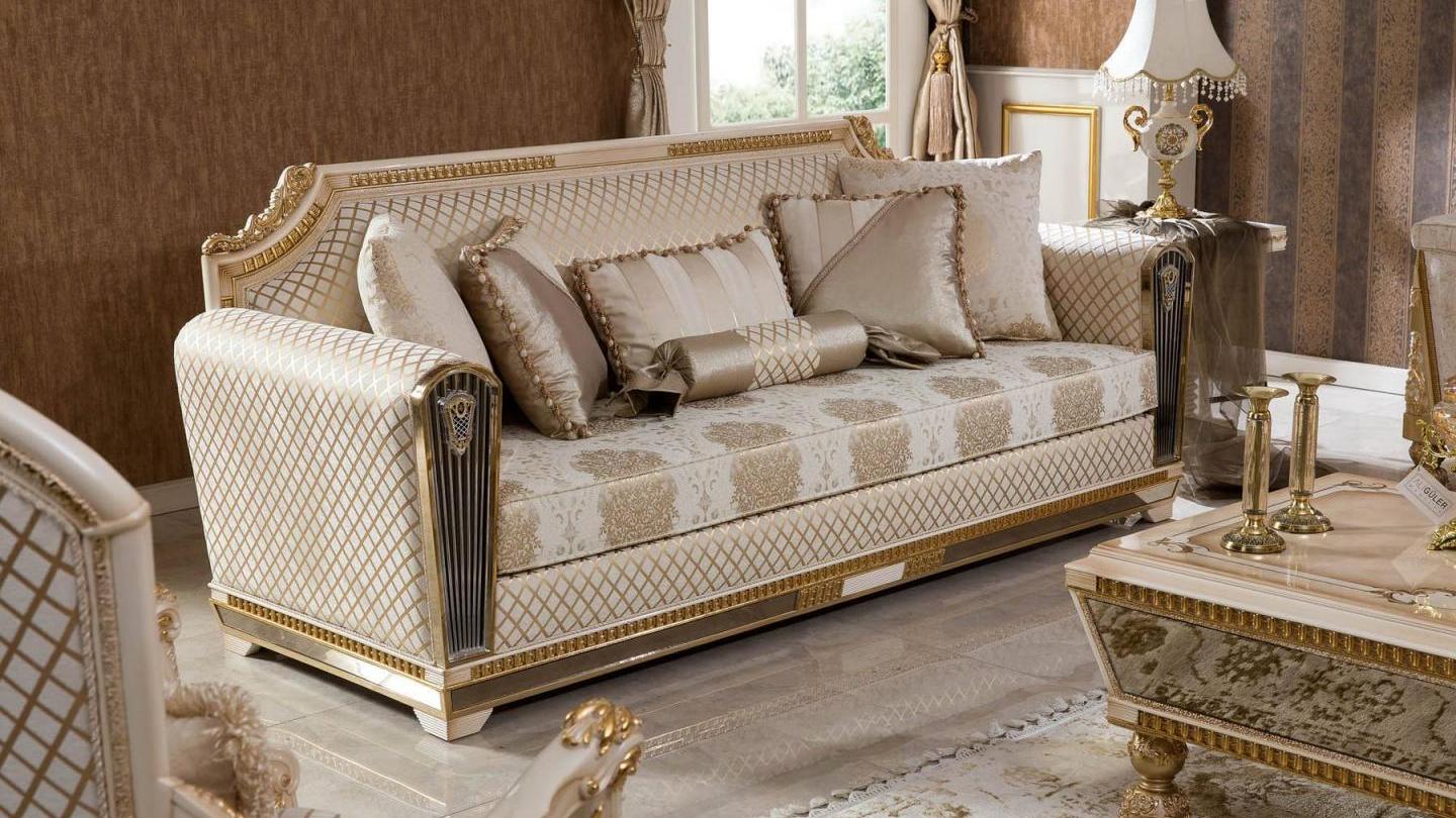 Bakü Cream Koltuk Takımı