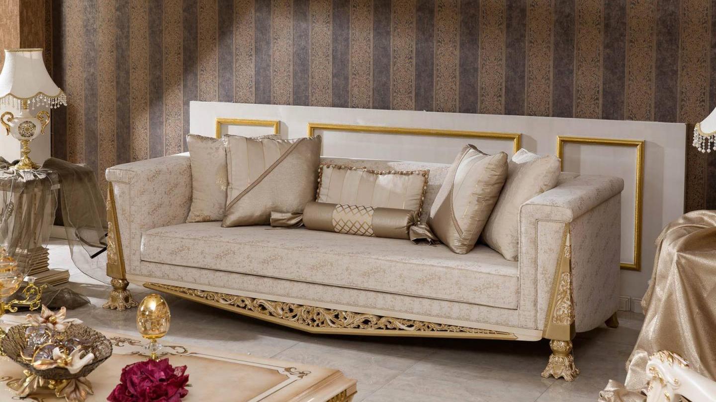 Bakü Cream Koltuk Takımı