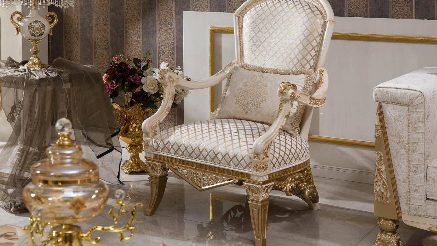 Bakü Cream Koltuk Takımı