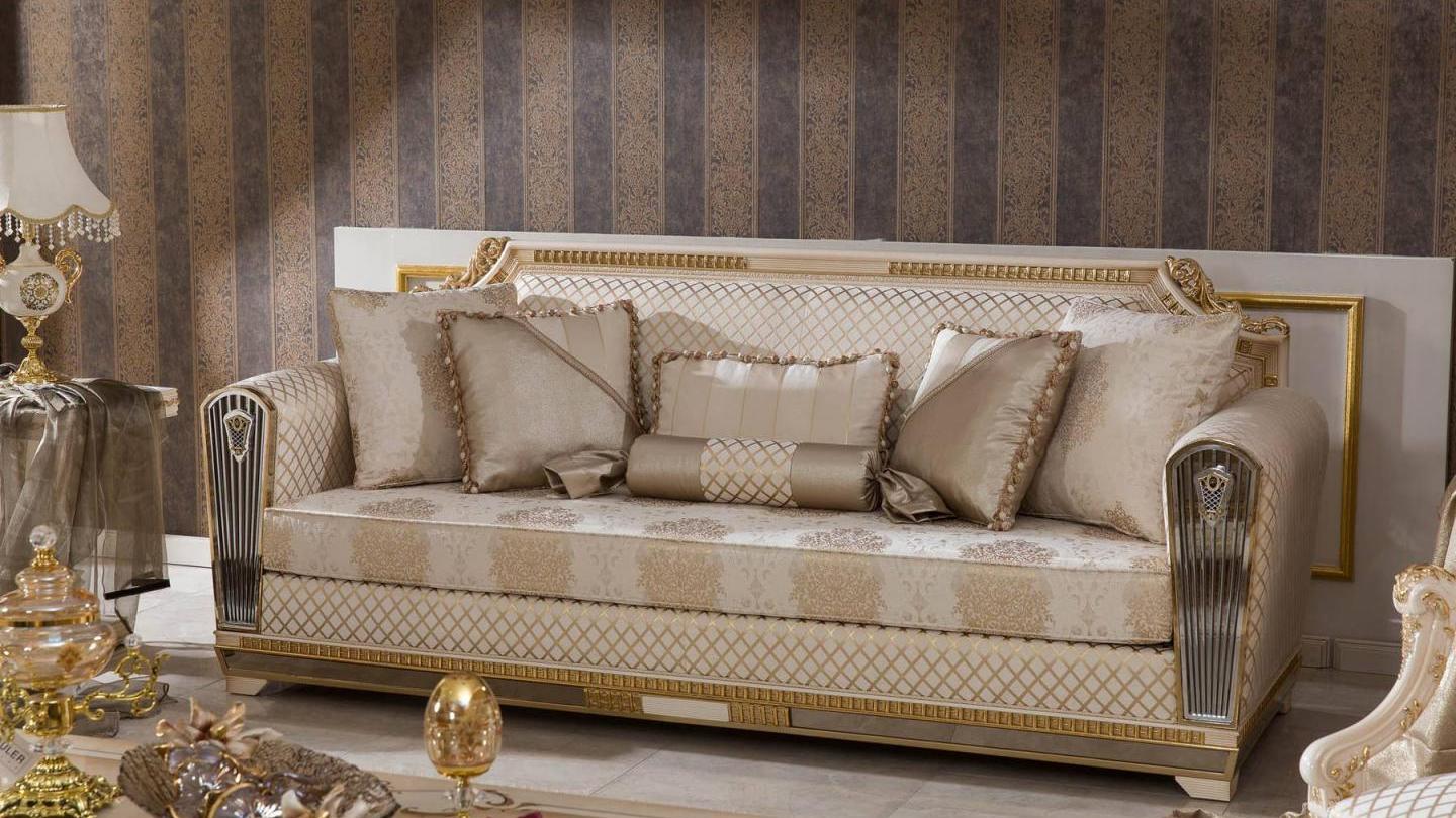 Bakü Cream Koltuk Takımı