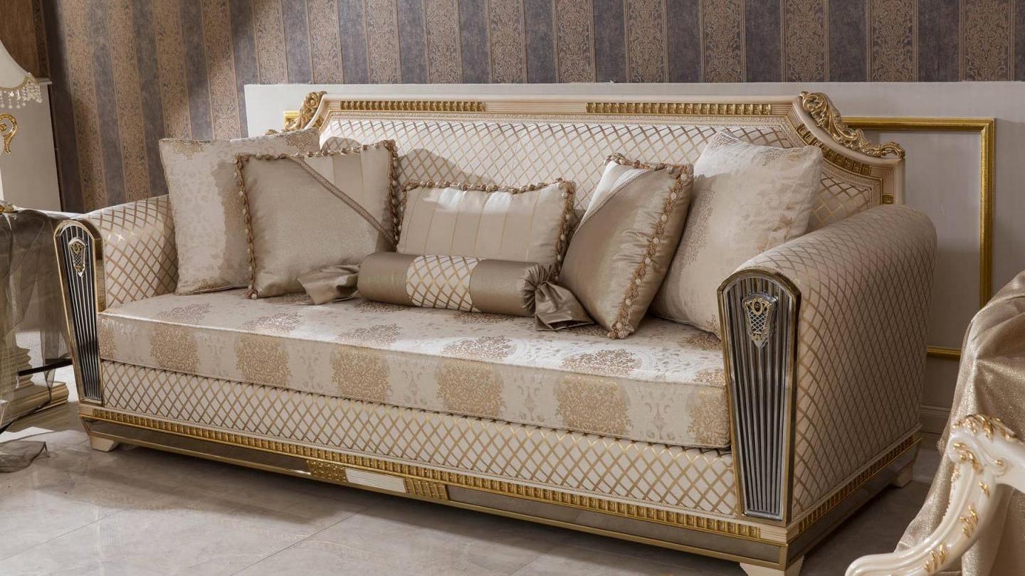 Bakü Cream Koltuk Takımı