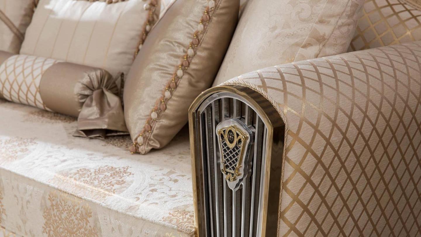 Bakü Cream Koltuk Takımı