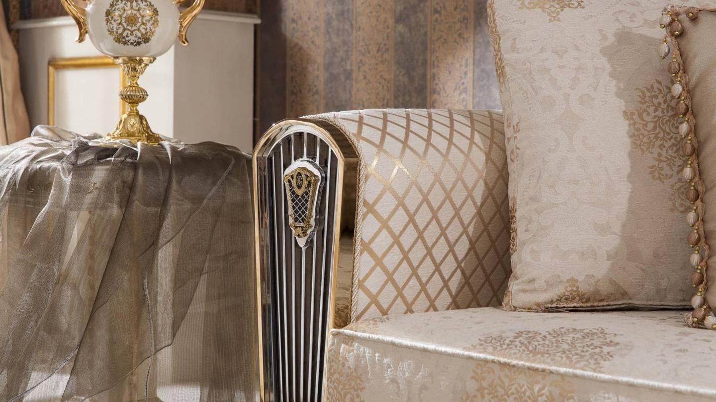 Bakü Cream Koltuk Takımı