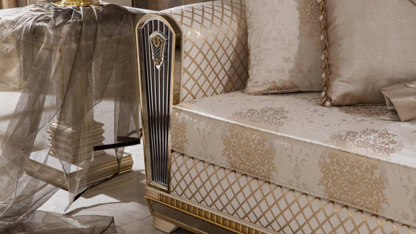 Bakü Cream Koltuk Takımı