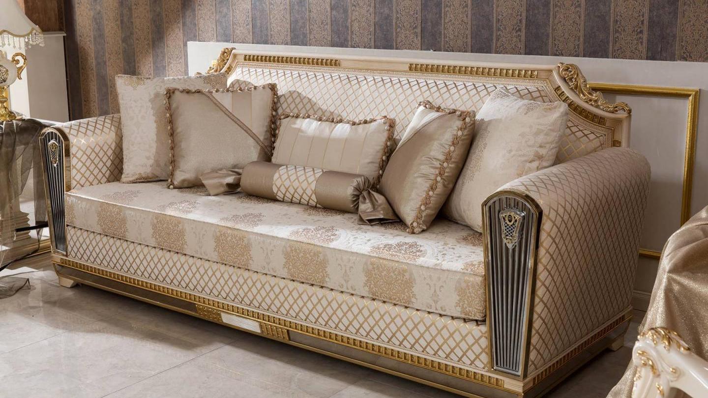 Bakü Cream Koltuk Takımı
