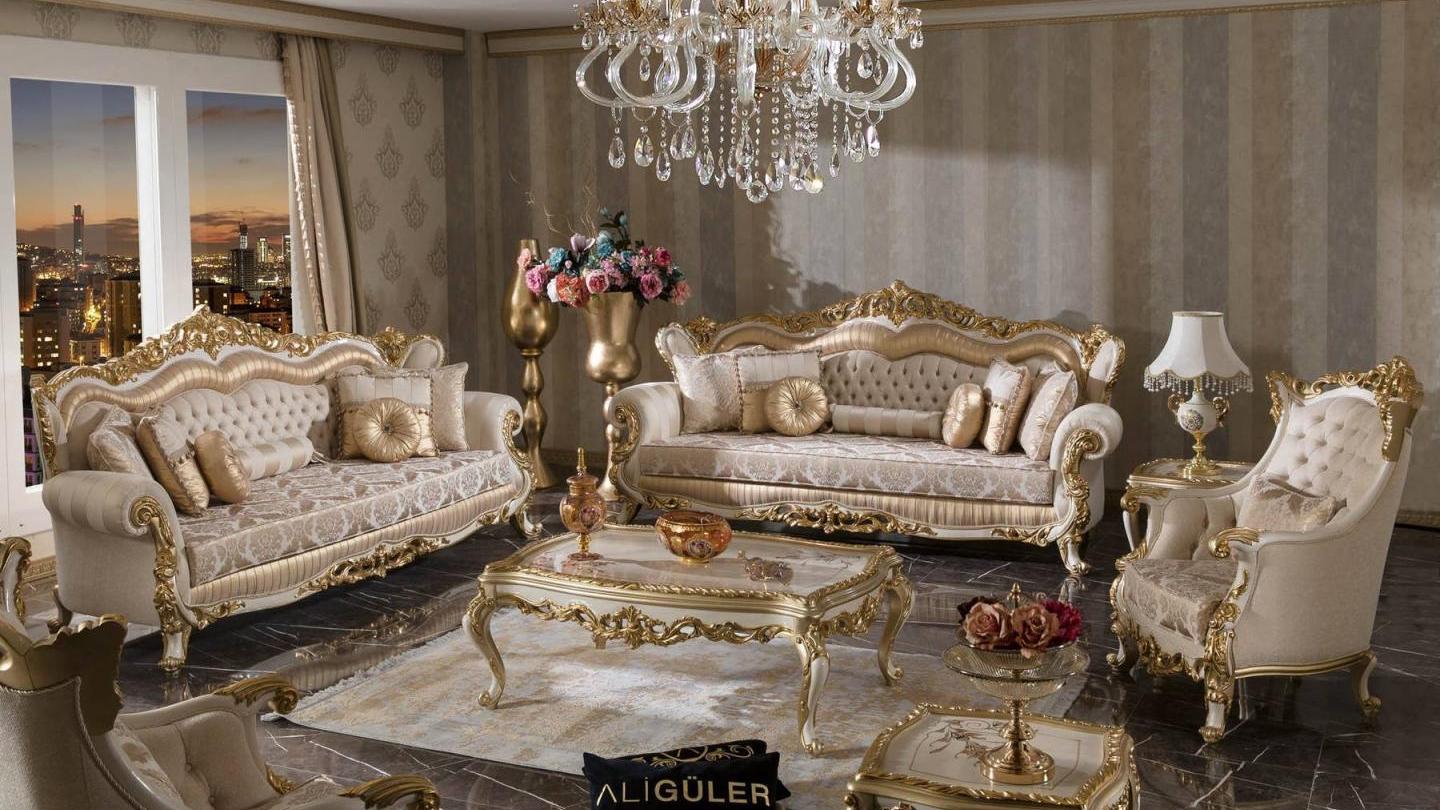 Torino Cream Koltuk Takımı