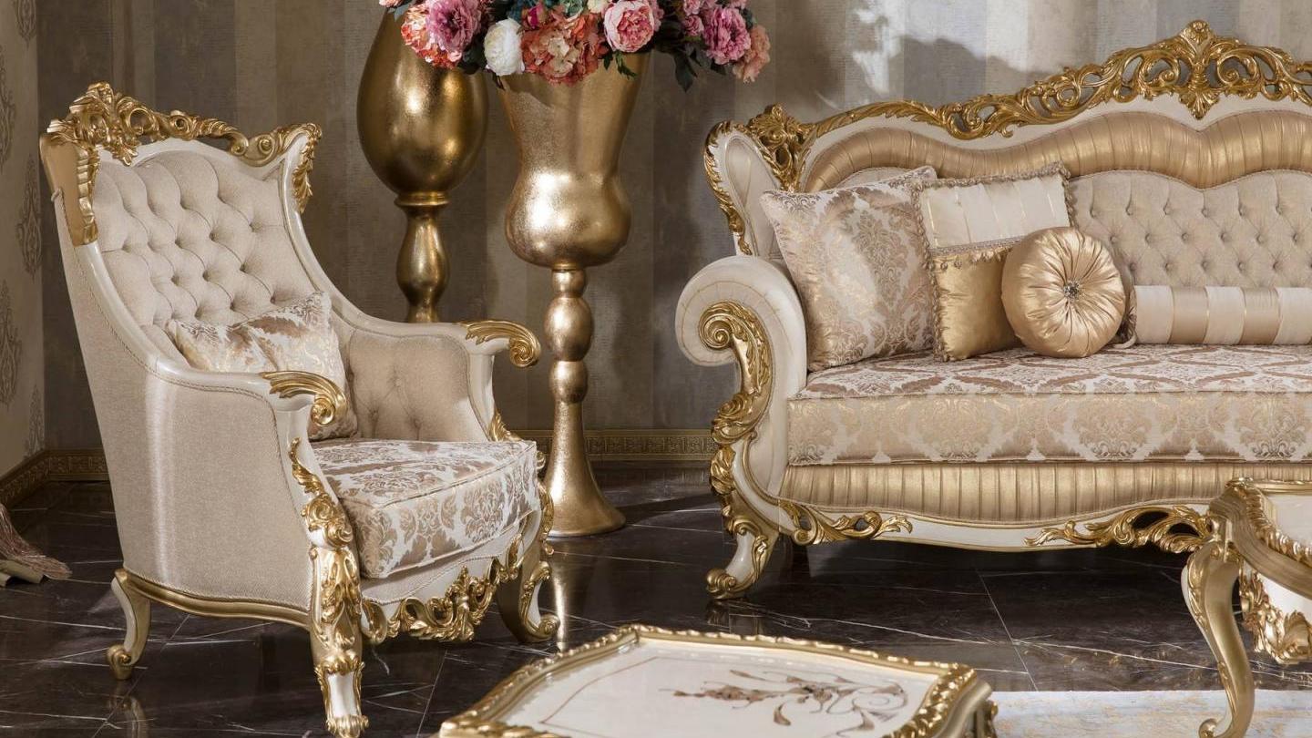 Torino Cream Koltuk Takımı