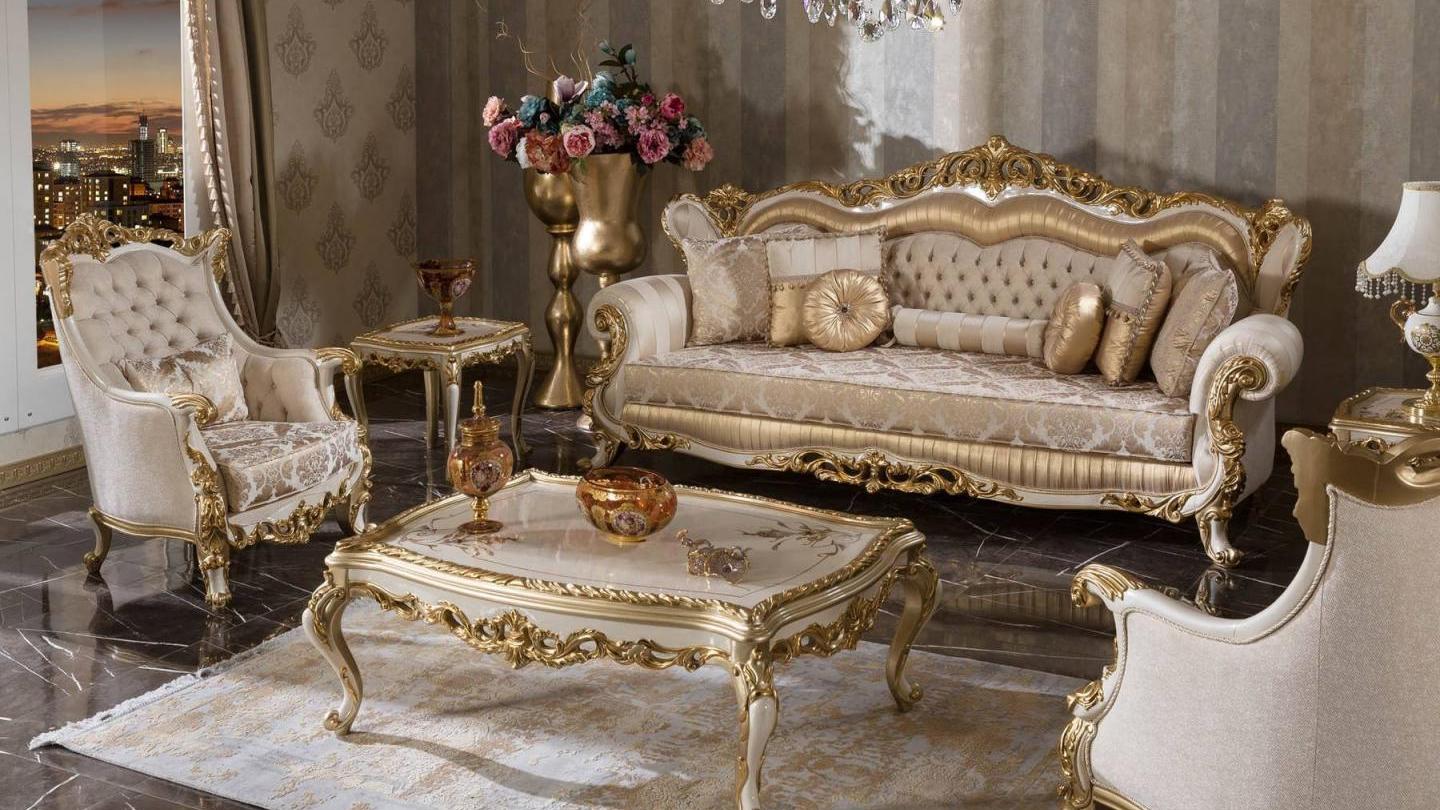 Torino Cream Koltuk Takımı