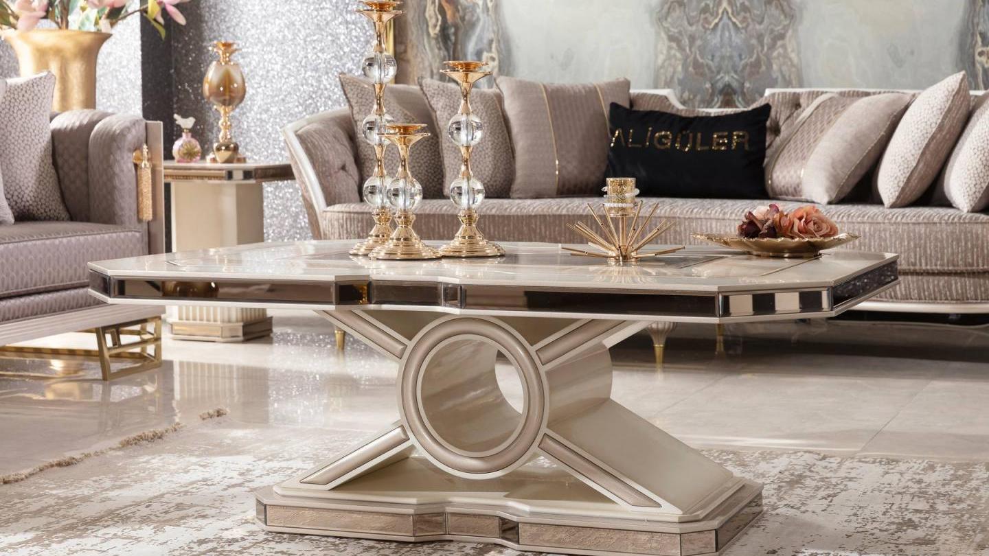 Mumbai Cream Koltuk Takımı