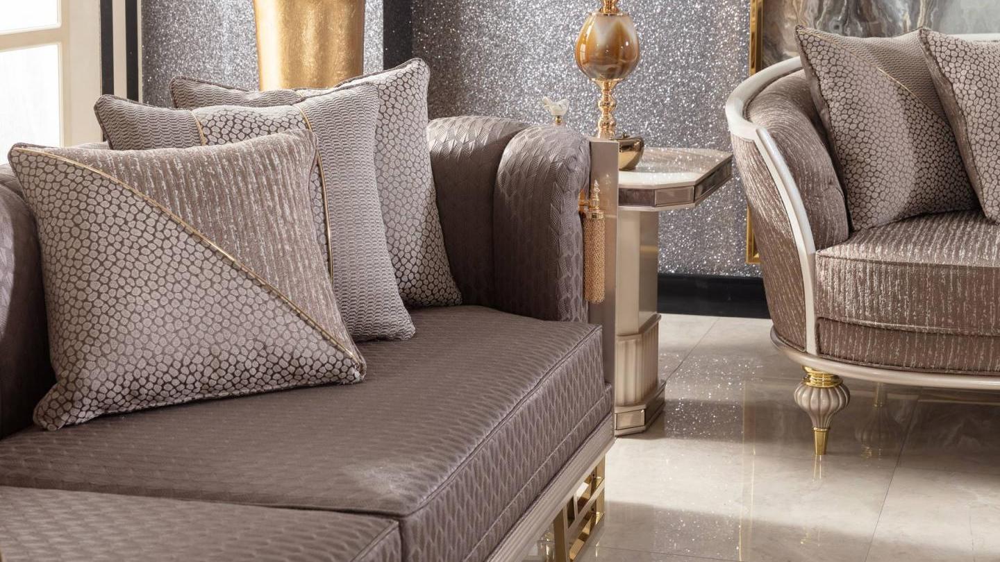 Mumbai Cream Koltuk Takımı