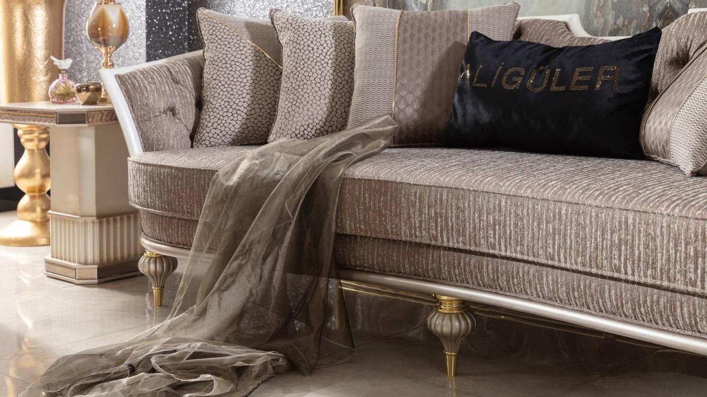 Mumbai Cream Koltuk Takımı