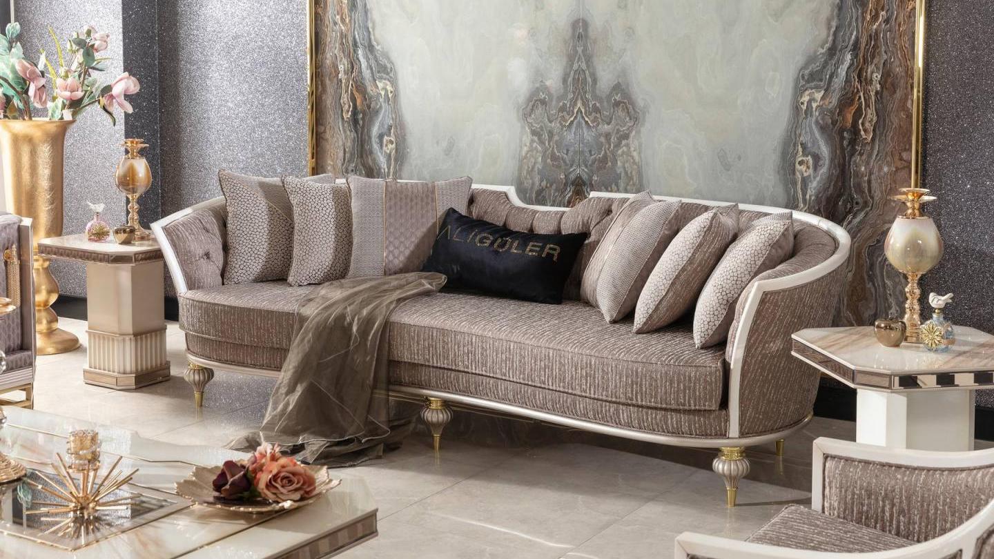 Mumbai Cream Koltuk Takımı