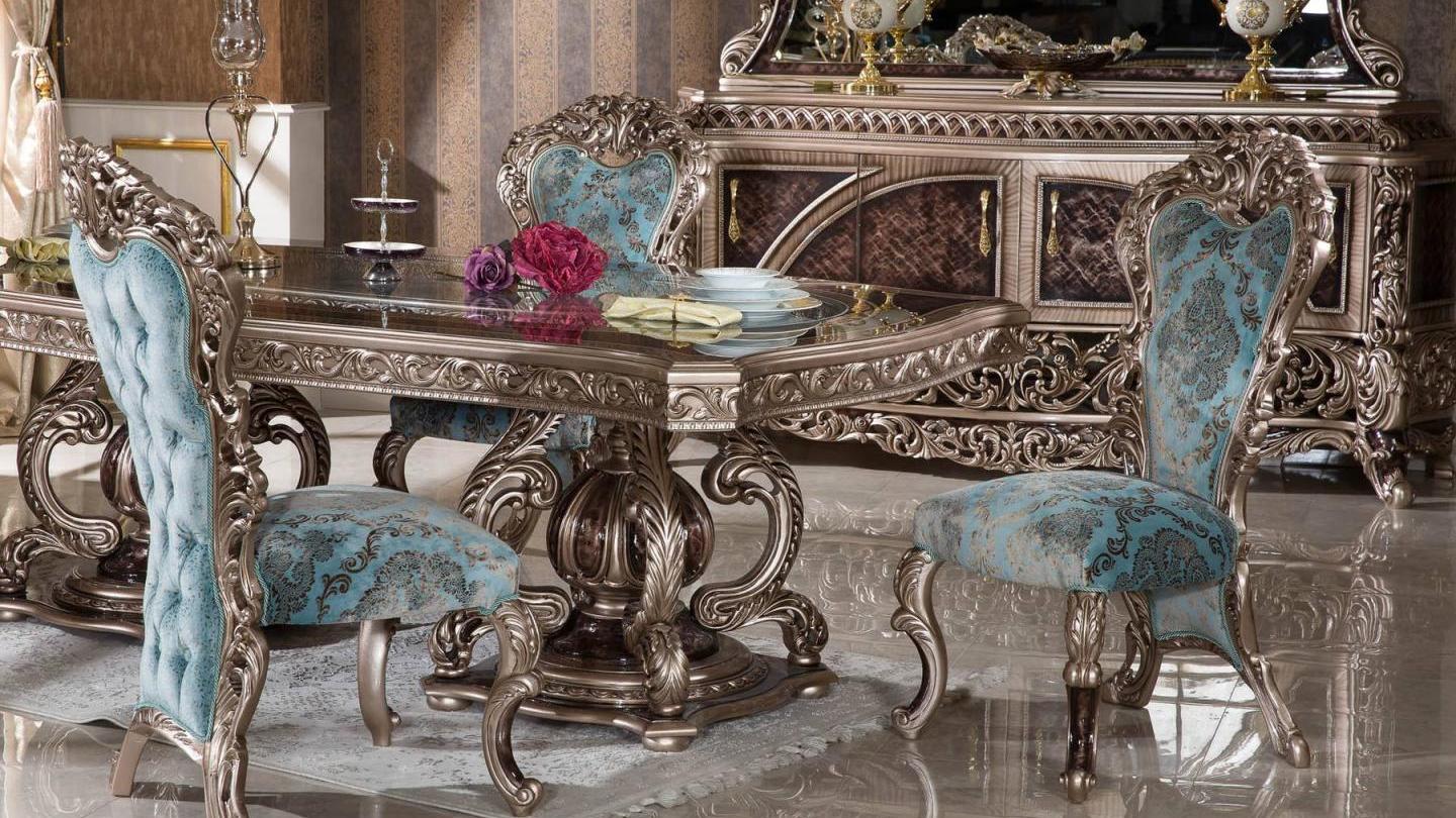 Pekin Bronz Yemek Odası