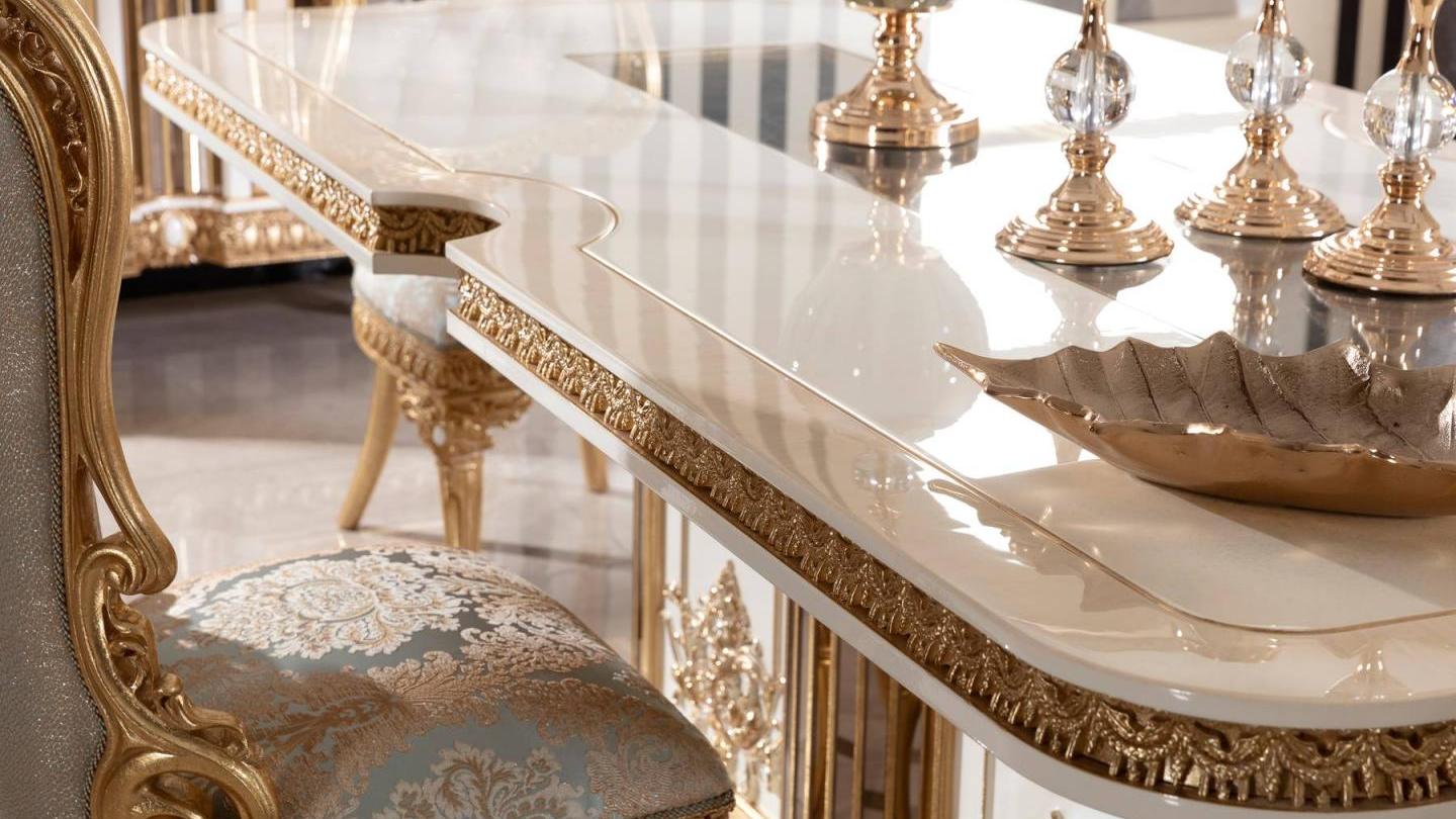 Roma Cream Yemek Odası