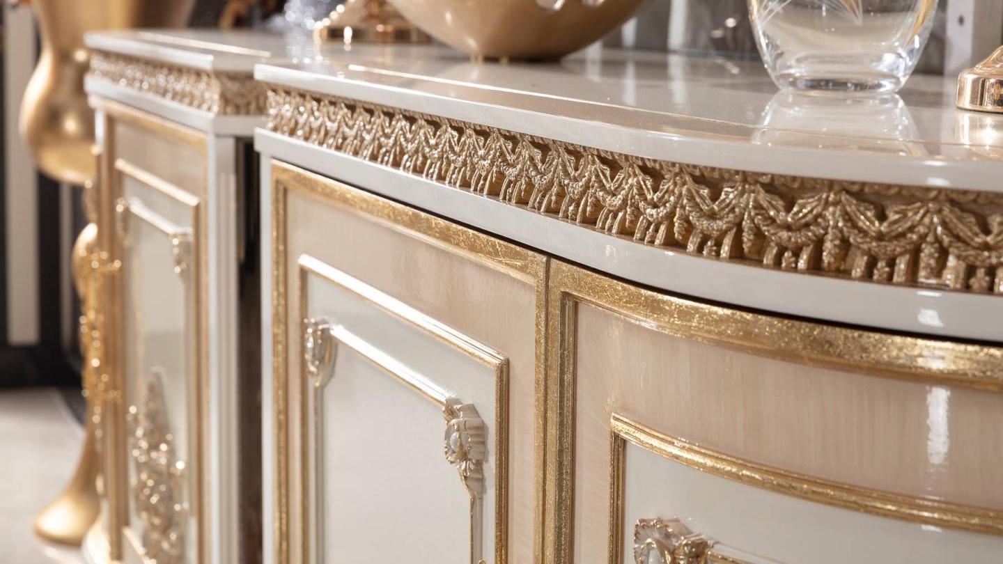 Roma Cream Yemek Odası