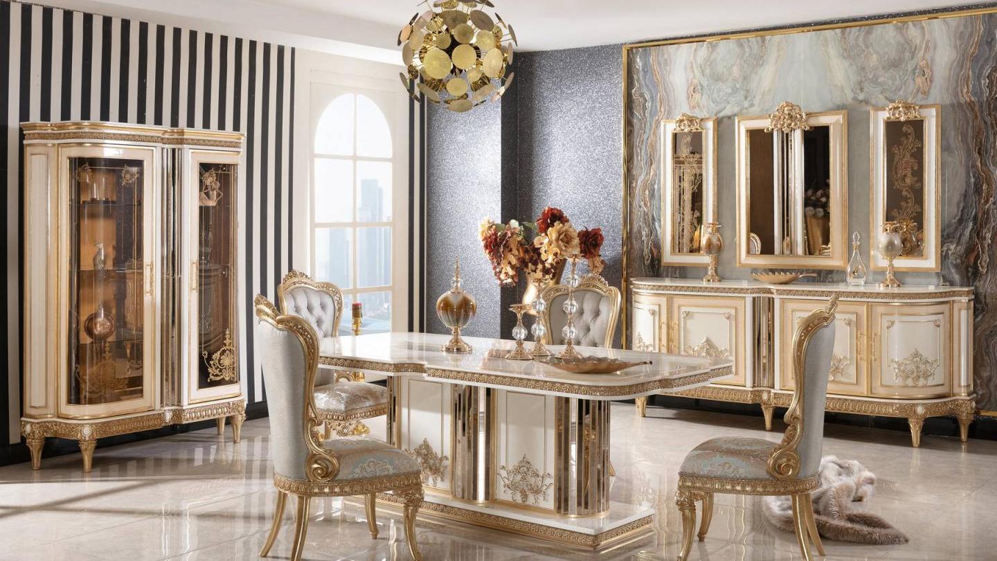 Roma Cream Yemek Odası