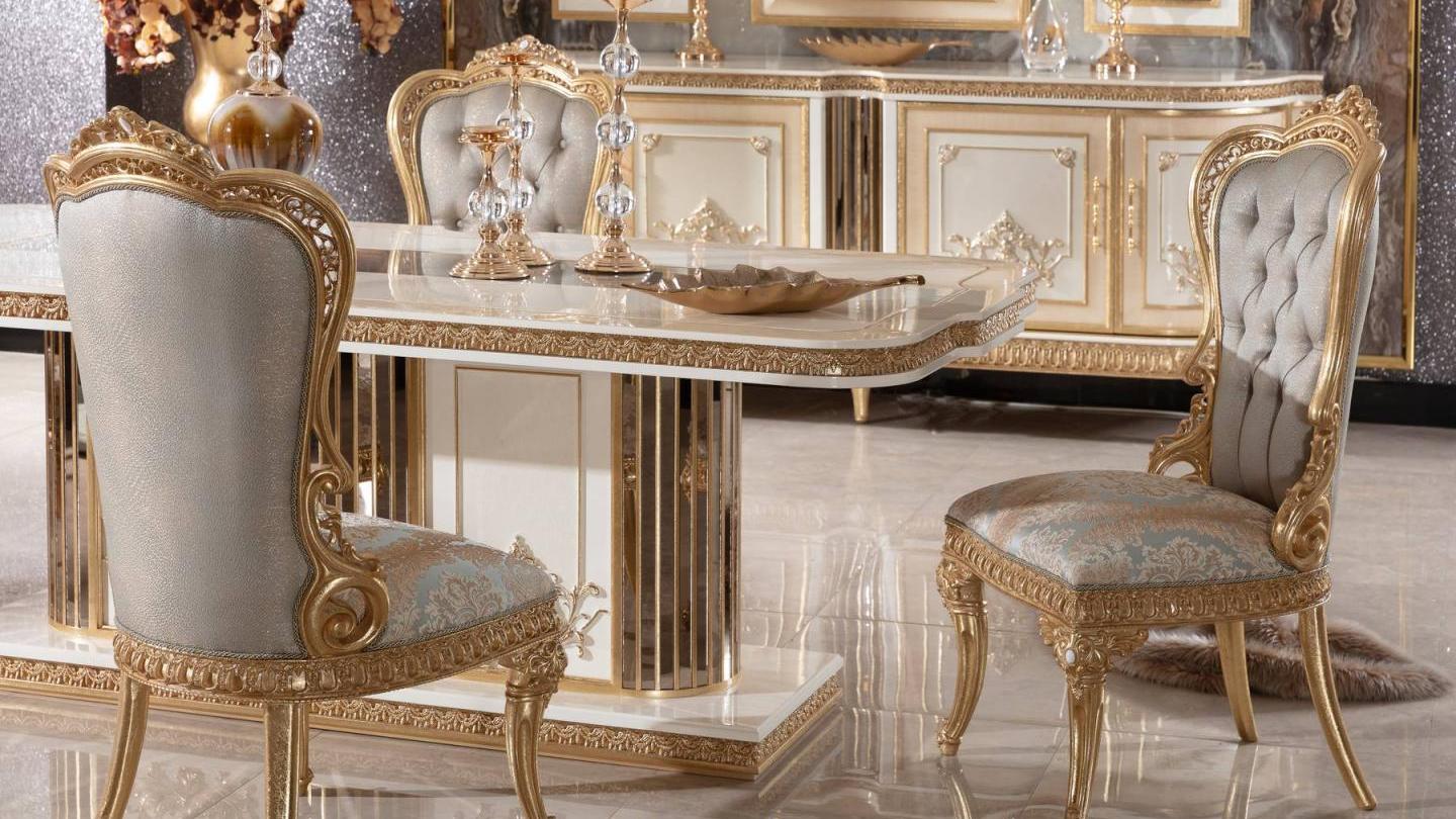 Roma Cream Yemek Odası