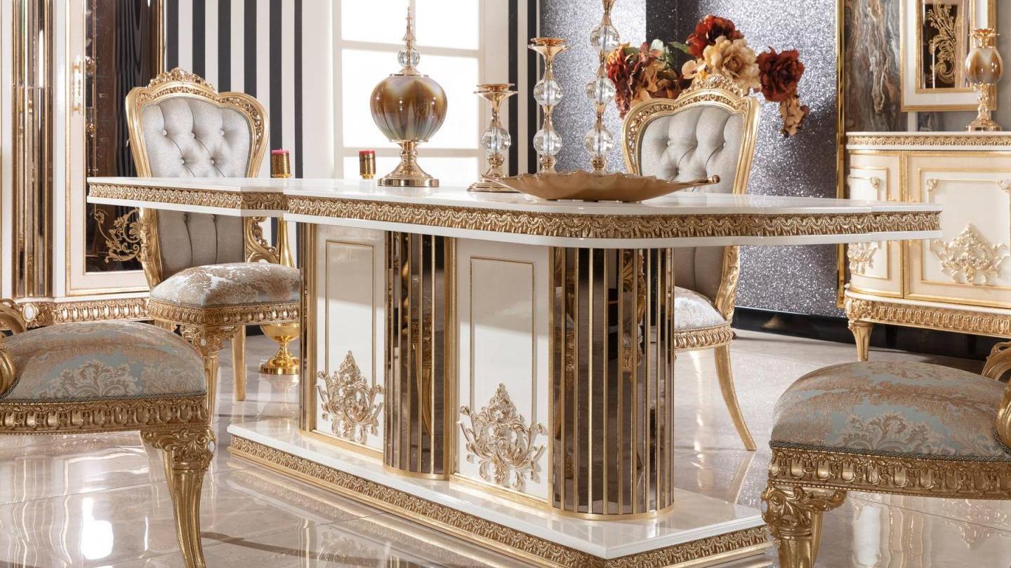 Roma Cream Yemek Odası