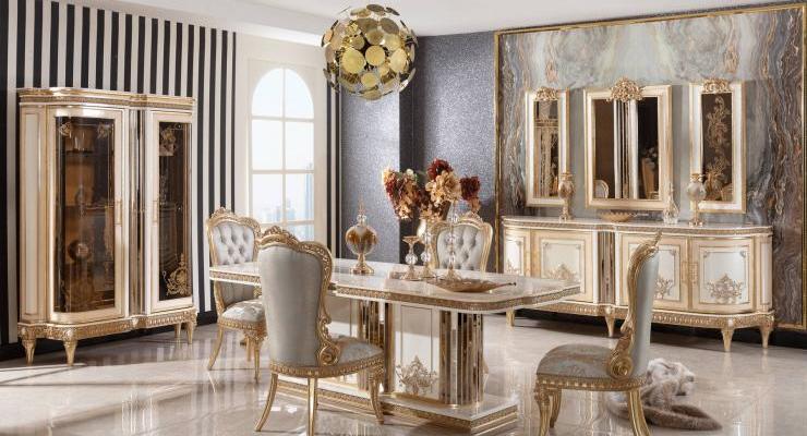 Roma Cream Yemek Odası