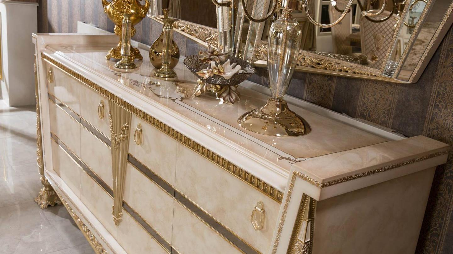 Bakü Cream Yemek Odası