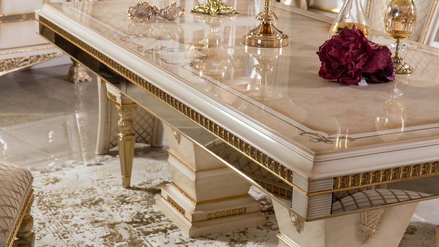 Bakü Cream Yemek Odası