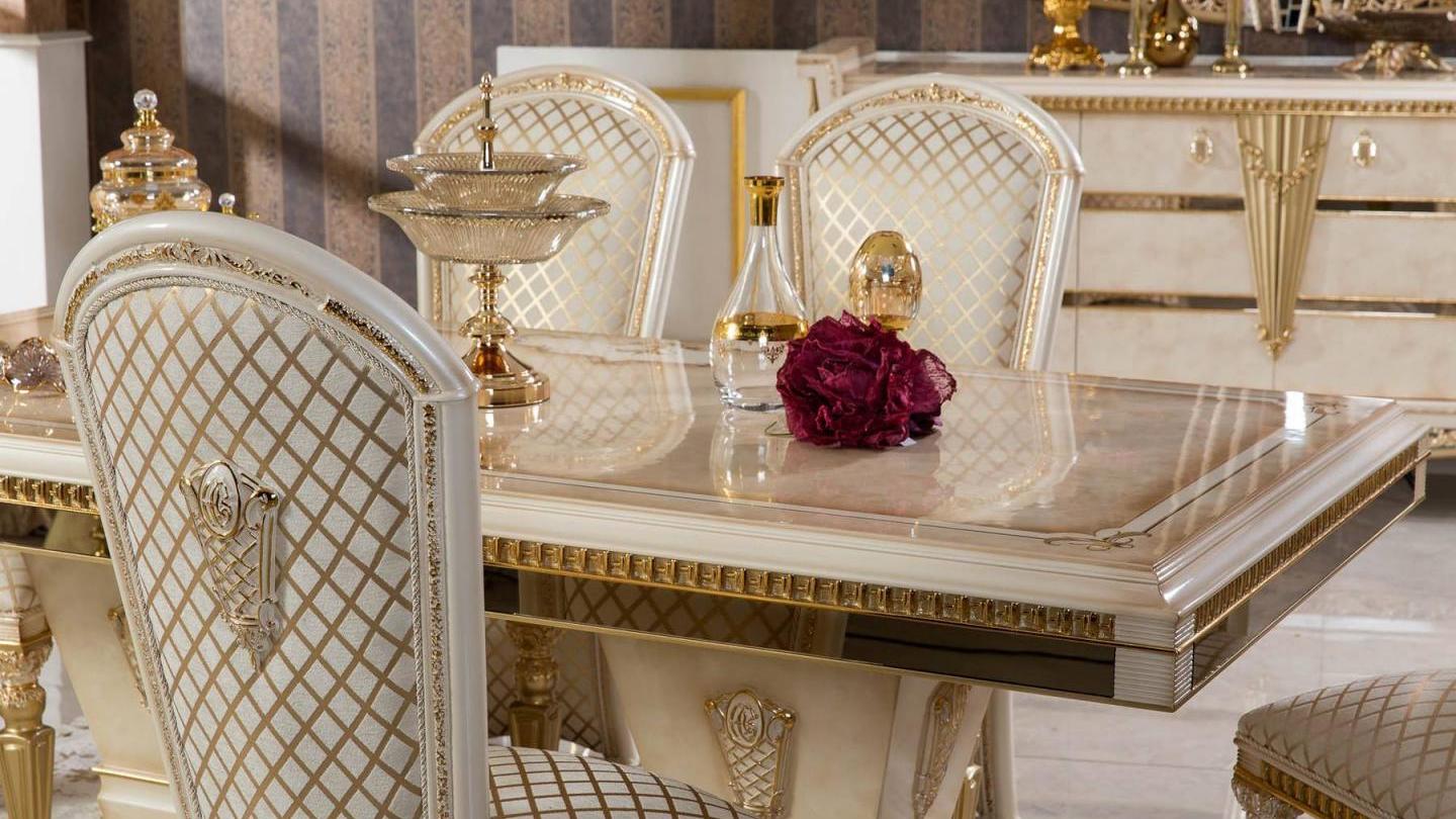 Bakü Cream Yemek Odası