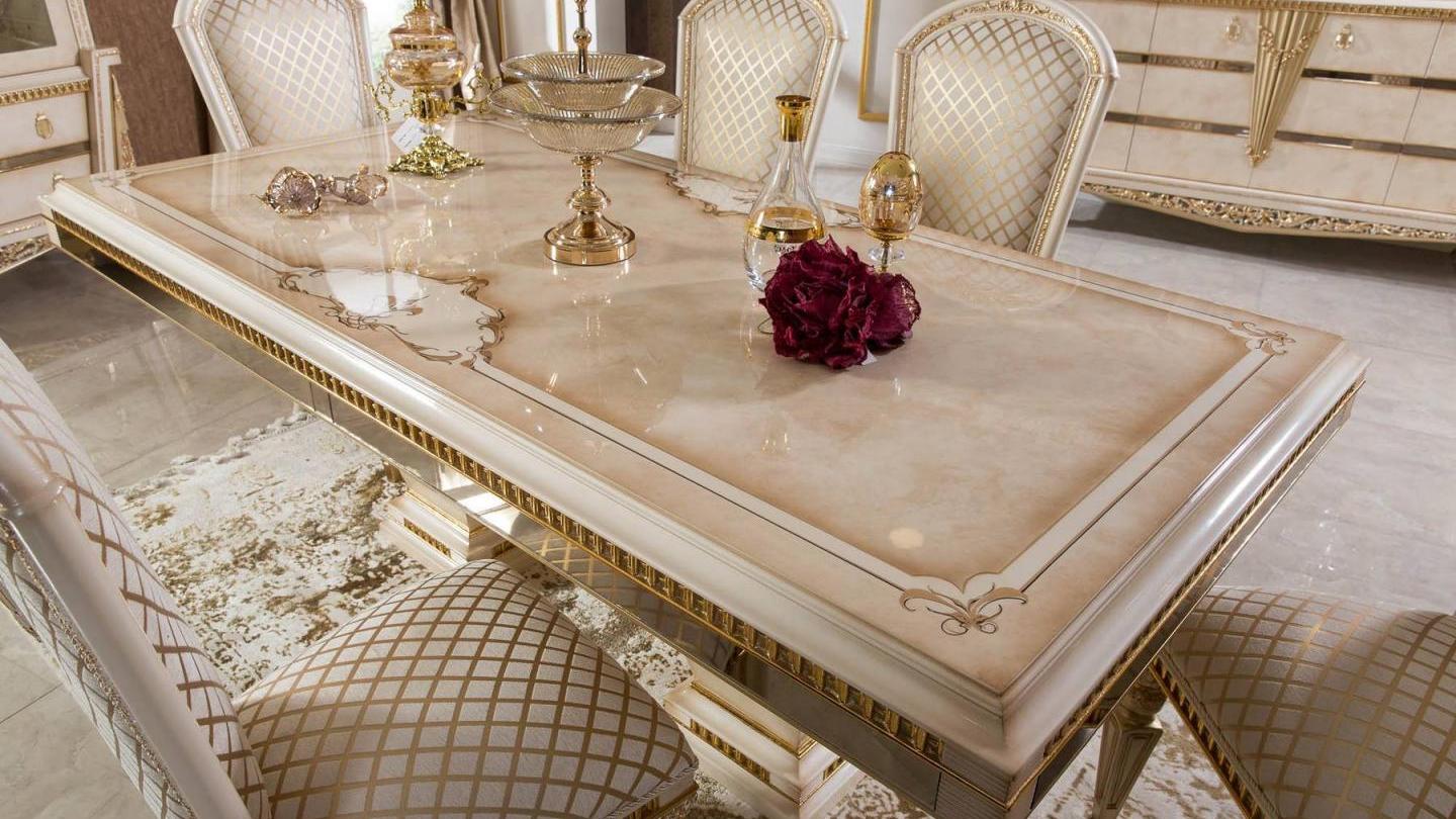 Bakü Cream Yemek Odası